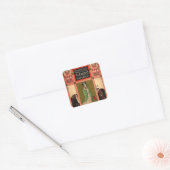 プッチーニ・オペラ、トゥランドット スクエアシール (封筒)