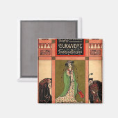 プッチーニ・オペラ、トゥランドット マグネット (正面/裏面)