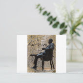 プッチーニ_像_Lucca1 ポストカード (スタンド正面)