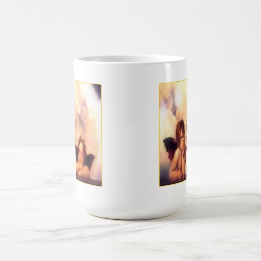 プッティペア・オブ・エンジェル コーヒーマグカップ (中央)