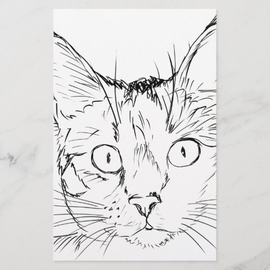 プッディキャット 便箋 (正面)