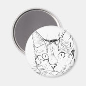 プッディーキャット マグネット (正面/裏面)