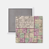 プットナム郡とヴィゴ郡 マグネット (正面/裏面)