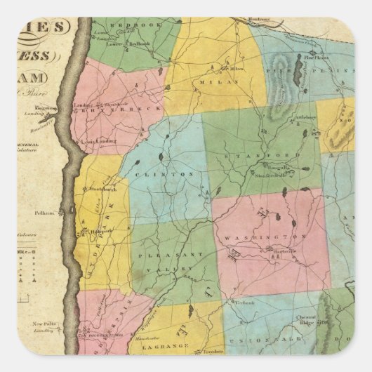 プットナム郡 スクエアシール (正面)