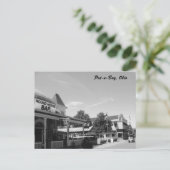 プットンベイ丸型ハウス写真はがき ポストカード (スタンド正面)