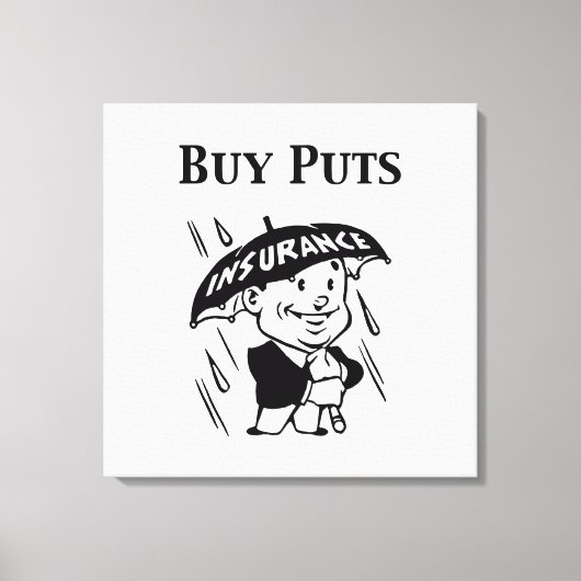 プット買い キャンバスプリント (正面)