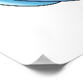 プップチーノおもしろい犬カプチーノプン ポスター (角)