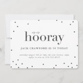 プップホーレー 誕生日パーティー招待状 招待状 (正面)