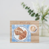 プティデジ – ブレックファフランスのースト ポストカード (スタンド正面)