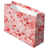 プティハートバレンタイン ラージペーパーバッグ (正面アングル)