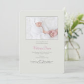 プティハートメモリアルフォトカード 案内状 (スタンド正面)