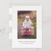 プティハート写真バレンタイン シーズンカード (正面/裏面)
