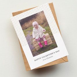 プティハート写真バレンタイン ノートカード