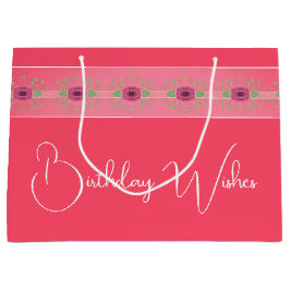 プティフローラデザイン ラージペーパーバッグ