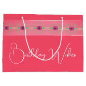 プティフローラデザイン ラージペーパーバッグ (裏面)