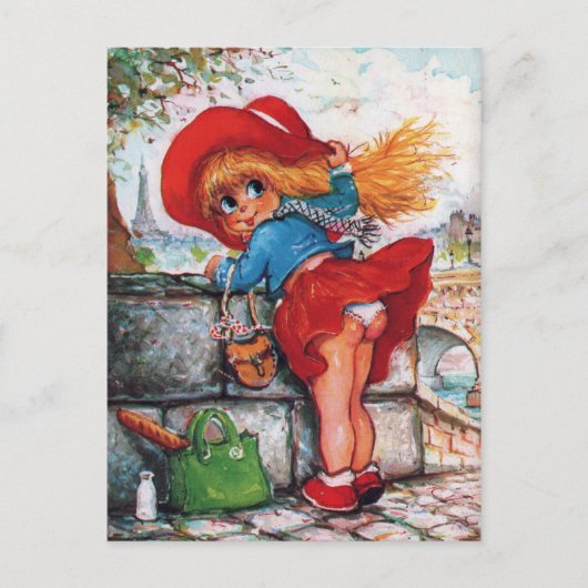 プティ・ポルトボット・エンジュペ ポストカード (正面)