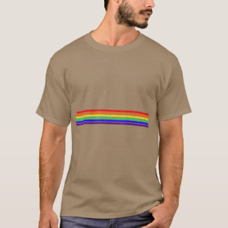 プティLGBレグランジインボーストライプル Tシャツ
