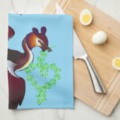 プテケテケは君を愛してる！ キッチンタオル (四つ折り)