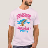 プテラノドンの誕生日パーティー Tシャツ (正面)