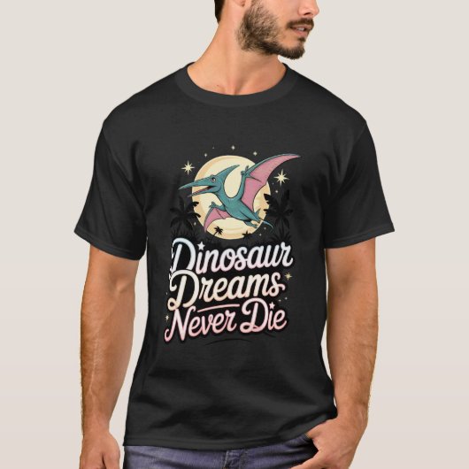 プテラノドン 恐竜の夢は消えない 先史時代  Tシャツ (正面)