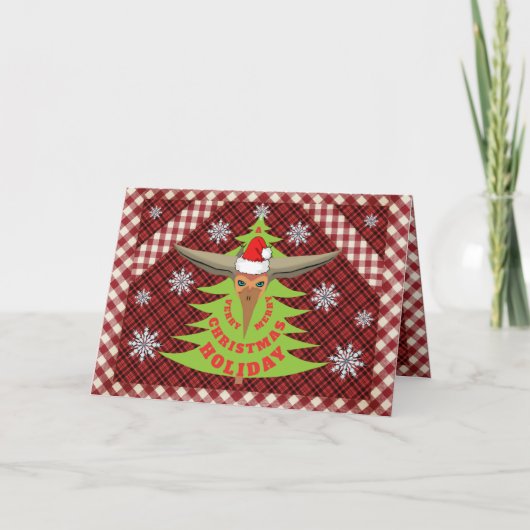 プテロダクティルディノクリスマスカード シーズンカード (正面)