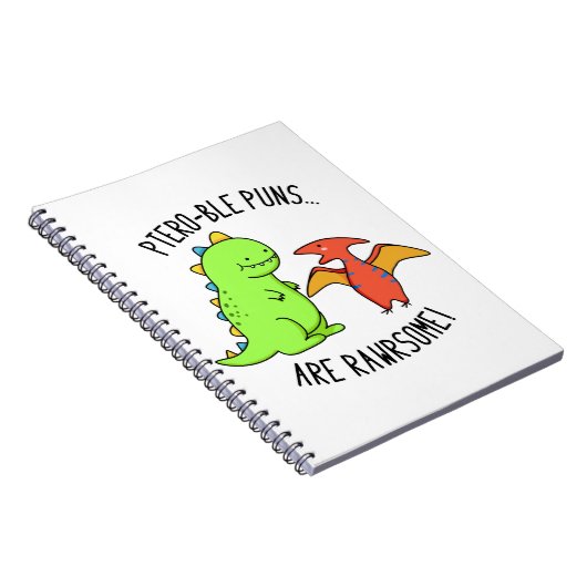 プテロブルプンは恐ろしい恐竜おもしろいのプンである ノートブック (右側)