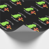 プテロブルプンスは希少な恐竜プンダークBG ラッピングペーパー (角)