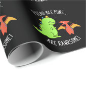 プテロブルプンスは希少な恐竜プンダークBG ラッピングペーパー (ロールコーナー)