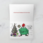 「プディガン」クリスマスカード シーズンカード (内部)