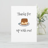 プディングをありがとう私と サンキューカード (スタンド正面)