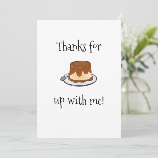 プディングをありがとう私と サンキューカード (スタンド正面)