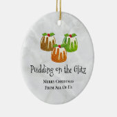 プディングオンザグリッツノベルティ |クリスマス セラミックオーナメント (右)