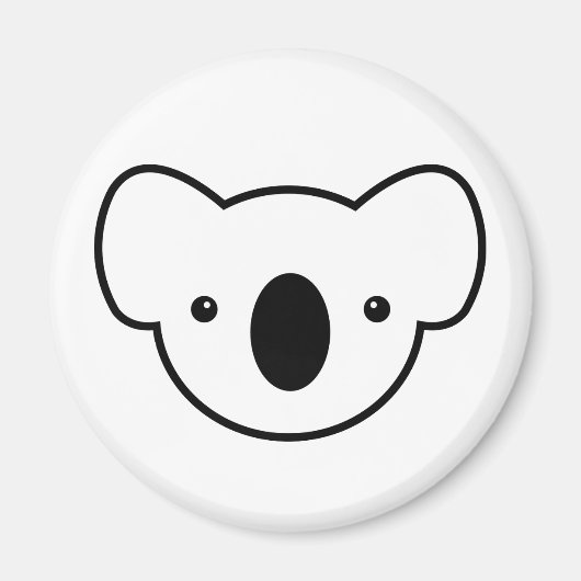 プディング・ザ・コアラ マグネット (正面)