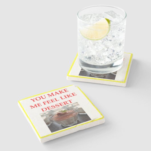 プディング ストーンコースター (横)