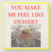 プディング ストーンコースター (正面)