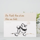 プデル・エインラドゥンゲン 招待状 (スタンド正面)