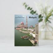 プトラジャヤ・マレーシアのプトラ・モスク ポストカード (スタンド正面)