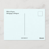 プトラジャヤ・マレーシアのプトラ・モスク ポストカード (裏面)