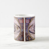 プトレマイオス式太陽系の古代天体図、アンドレアス・セラリウス コーヒーマグカップ (中央)