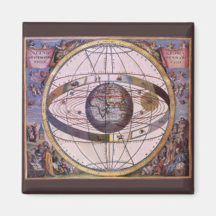 プトレマイオス式太陽系の古代天体図、アンドレアス・セラリウス マグネット