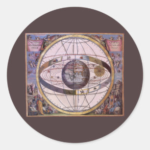 プトレマイオス式太陽系の古代天体図、アンドレアス・セラリウス ラウンドシール