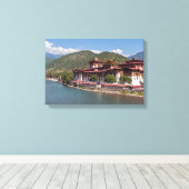 プナカ・ゾン - ブタン キャンバスプリント (インサイチュ (ウッドフロア))