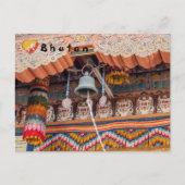 プナカ・ドンの鐘 – ブータン、ヒマラヤ、アジア ポストカード (正面)