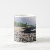 プナルウブラックサンドビーチハワイビッグアイランド コーヒーマグカップ (中央)