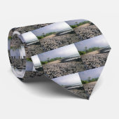 プナルウブラックサンドビーチハワイビッグアイランド ネクタイ (ロール)