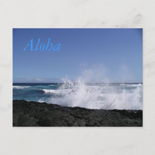 プナルビーチ ポストカード (正面)