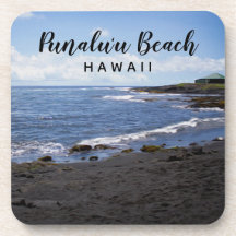 プナルブラックサンドビーチハワイ