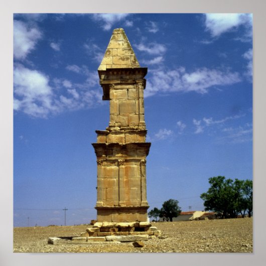 プニック戦争記念碑（紀元前3-2世紀） ポスター (正面)