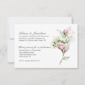 プニーズピンクブルゴーニュフローラたった今結婚しました (裏面)