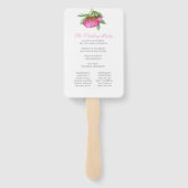 プニーズファン結婚式 プログラム ハンドファン (裏面)